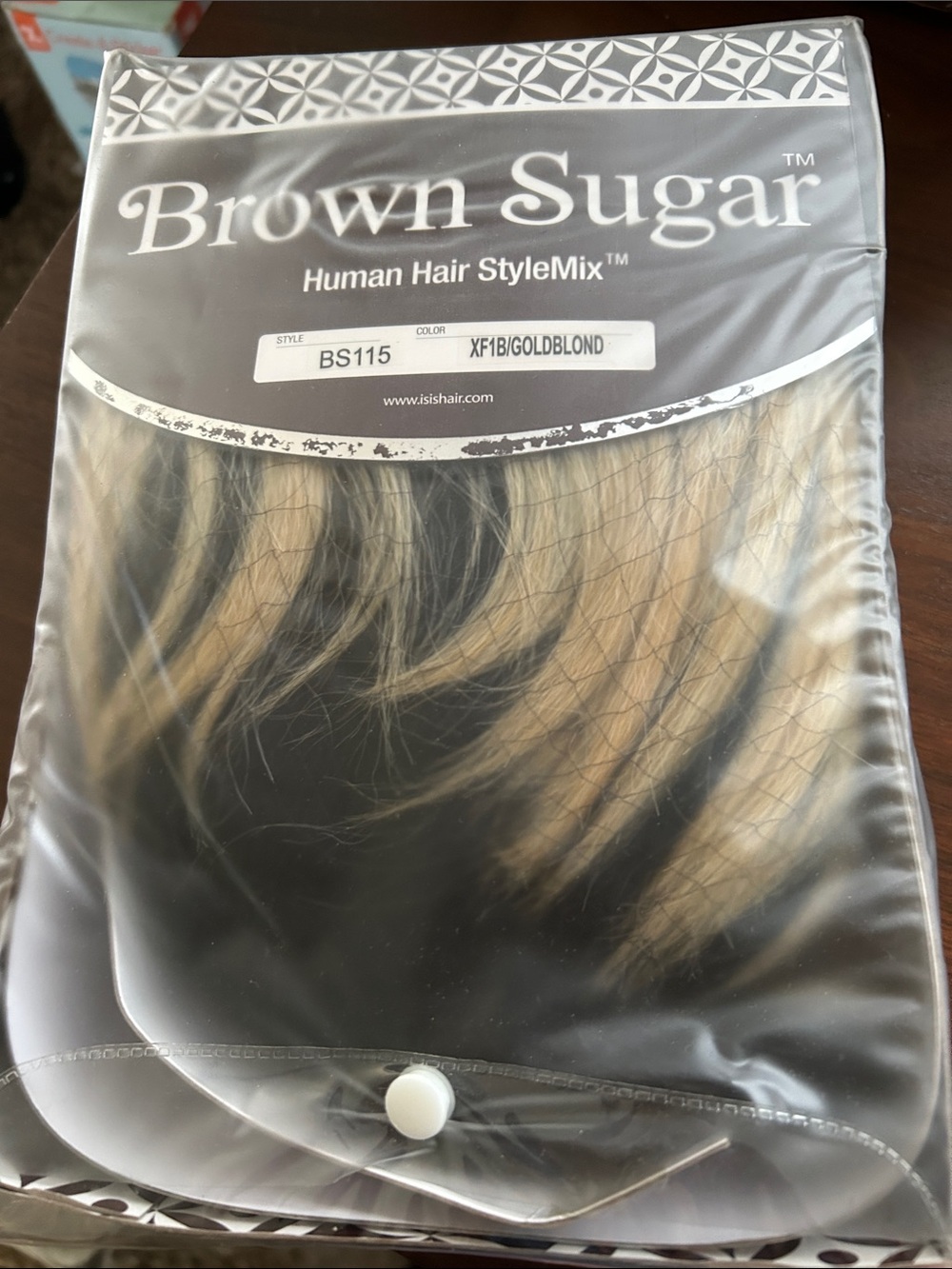Human Hair StyleMix Clip-In Extensions - Black & Gold Blonde